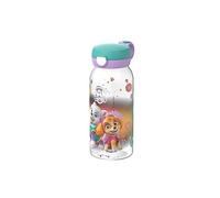 Mepal - Gourde avec bouchon à clapet Campus - Bouchon s'ouvre à une pression - Compatible avec Boissons Gazeuses - Gourde Enfant - Étanche et Lavable au Lave-Vaisselle - 600 ml - Paw Patrol Girls