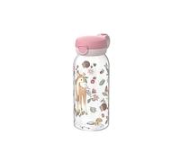 Mepal - Gourde avec bouchon à clapet Campus - Bouchon s'ouvre à une pression - Compatible avec Boissons Gazeuses - Gourde Enfant - Étanche et Lavable au Lave-Vaisselle - 600 ml - Fairy Garden