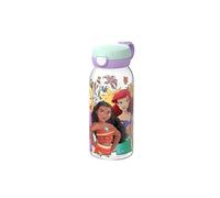 Mepal - Gourde avec bouchon à clapet Campus - Bouchon s'ouvre à une pression - Compatible avec Boissons Gazeuses - Gourde Enfant - Étanche et Lavable au Lave-Vaisselle - 600 ml - Princess Power