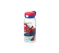 Mepal - Gourde avec bouchon à clapet Campus - Bouchon s'ouvre à une pression - Compatible avec Boissons Gazeuses - Gourde Enfant - Étanche et Lavable au Lave-Vaisselle - 600 ml - Spiderman