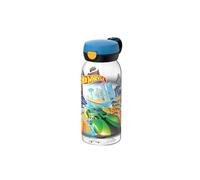 Mepal - Gourde avec bouchon à clapet Campus - Bouchon s'ouvre à une pression - Compatible avec Boissons Gazeuses - Gourde Enfant - Étanche et Lavable au Lave-Vaisselle - 600 ml - Hot Wheels