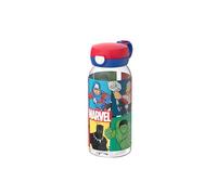 Mepal - Gourde avec bouchon à clapet Campus - Bouchon s'ouvre à une pression - Compatible avec Boissons Gazeuses - Gourde Enfant - Étanche et Lavable au Lave-Vaisselle - 600 ml - Avengers