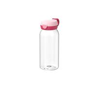 Mepal - Gourde avec bouchon à clapet Campus - Bouchon s'ouvre à une pression - Compatible avec Boissons Gazeuses - Gourde Enfant - Étanche et Lavable au Lave-Vaisselle - 600 ml - Cool pink