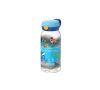 Mepal - Gourde avec bouchon à clapet Campus - Bouchon s'ouvre à une pression - Compatible avec Boissons Gazeuses - Gourde Enfant - Étanche et Lavable au Lave-Vaisselle - 600 ml - Tropical Ocean