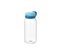 Mepal - Gourde avec bouchon à clapet Campus - Bouchon s'ouvre à une pression - Compatible avec Boissons Gazeuses - Gourde Enfant - Étanche et Lavable au Lave-Vaisselle - 600 ml - Cool blue