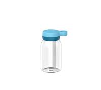Mepal - Gourde avec paille Campus - Bouchon à Vis avec Poignée - Fermeture Hygiénique - Gourde avec Paille - Étanche et Lavable au Lave-Vaisselle - 450 ml - Cool blue