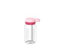 Mepal - Gourde avec paille Campus - Bouchon à Vis avec Poignée - Fermeture Hygiénique - Gourde avec Paille - Étanche et Lavable au Lave-Vaisselle - 450 ml - Cool pink