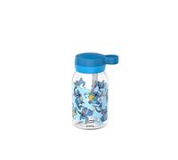 Mepal - Gourde avec paille Campus - Bouchon à Vis avec Poignée - Fermeture Hygiénique - Gourde avec Paille - Étanche et Lavable au Lave-Vaisselle - 450 ml - Stitch