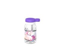 Mepal - Gourde avec paille Campus - Bouchon à Vis avec Poignée - Fermeture Hygiénique - Gourde avec Paille - Étanche et Lavable au Lave-Vaisselle - 450 ml - Unicorn Glow