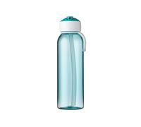 Mepal - Gourde avec paille Campus Flip-up 500 ml turquoise - Gourde pour enfants avec paille - carbonisée - anti-fuite