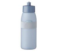 Mepal - Gourde Ellipse - Gourde pratique pour le sport, la gym et les loisirs - Gourde de sport avec bec verseur souple - Lavable en machine & sans BPA - 500 ml - Nordic blue