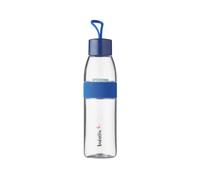 Mepal Gourde Ellipse personnalisée pour enfant avec nom papillon imprimé - Bouteille de sport anti-fuite - Convient pour l'école et le sport, les boissons gazeuses (bleu foncé) - Large (700 ml)