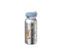 Mepal - Gourde isotherme avec bouchon à clapet Campus - Bouchon s'ouvre à une Pression - Garde Boissons à la Bonne Température - Compatible avec Boissons Gazeuses - 500 ml - Forest Friends