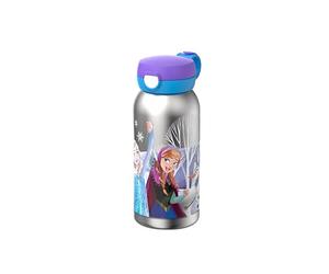 Mepal - Gourde isotherme avec bouchon à clapet Campus - Bouchon s'ouvre à une Pression - Garde Boissons à la Bonne Température - Compatible avec Boissons Gazeuses - 500 ml - Frozen Friends