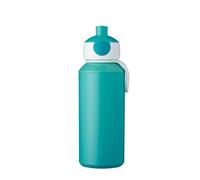 Mepal | Gourde Pop-up Campus 400 ml | Turquoise | Bouchon pratique à une main | Lavable au lave-vaisselle | Sans BPA | Idéal pour les voyages