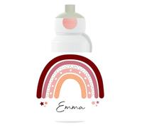 Mepal - Gourde Pop-up Campus Arc-en-ciel personnalisée - Gourde étanche pour l’école - Bouteille réutilisable pour enfant - Sans BPA, passe au lave-vaisselle - 400 ml - Vert