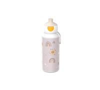 Mepal - Gourde Pop-up Campus - Gourde Étanche pour L'école - Gourde Réutilisable pour Enfant - Sans BPA et Lavable au Lave-Vaisselle - 400 ml - Sunshine & Rainbow