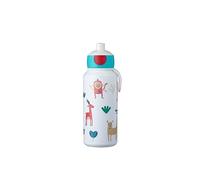 Mepal - Gourde Pop-up Campus - Gourde Étanche pour L'école - Gourde Réutilisable pour Enfant - Sans BPA et Lavable au Lave-Vaisselle - 400 ml - Animal Friends