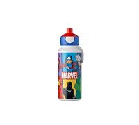 Mepal - Gourde Pop-up Campus - Gourde Étanche pour L'école - Réutilisable pour Enfant - Sans BPA et Lavable au Lave-Vaisselle - 400 ml - Avengers