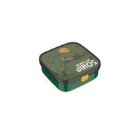 Mepal - Grande Boîte à Déjeuner Campus - Lunch Box Bento pour Enfants - Comprend 2 Boîtes à Bento étanches & une Fourchette - Boîtes à Bento vont au Micro-ondes - 2x 200 + 1250 ml - Dino