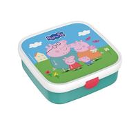 Mepal - Grande Boîte à Déjeuner Campus - Lunch Box Bento pour Enfants - Comprend 2 Boîtes à Bento étanches & une Fourchette - Boîtes à Bento vont au Micro-ondes - 1,25 l - Peppa Pig
