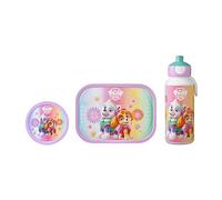 Mepal | Kit repas Campus | Boîte à fruits, boîte à bento et gourde | Passe au lave-vaisselle et sans BPA | 300, 400 et 750 ml | Avec compartiments, fourchette et fermeture à clip | Parfait pour les