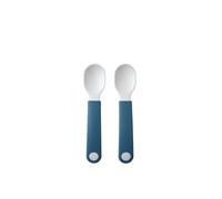 Mepal Lernlöffel mio, bleu foncé (2er Pack)