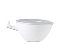 Mepal Loomm ESS Bol en porcelaine et plastique Blanc