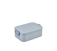Mepal Lunch Box Midi - Lunch Box To Go - For 2 Sandwiches or 4 Slices of Bread - Snack & Lunch - Lunch Box Adults - Nordic blue