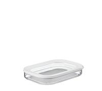Mepal - Modula boîte à charcuterie 1 étages - Blanc - boîte de rangement frigo pour charcuterie - boîtes de conservation séparées - passe au lave-vaisselle