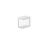 Mepal Boîte Rangement Cuisine Rectangulaires - Boîte de Stockage Transparente avec Couvercle - Rangement et Organisation de Cuisine - Boite Hermétique Alimentaire & Empilable - 425 ml - White