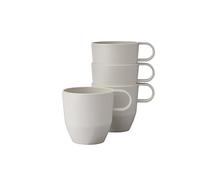 Mepal - Mug 4 pièces Silueta - Tasse à thé et à café - Lavable au lave-vaisselle et résistant au micro-ondes - Vaisselle - 300 ml - Nordic white