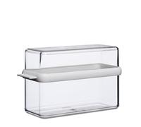 Mepal - Boîte à Pain Croustillant Stora - Récipient de Stockage pour Crackers et Pain Croustillant - Boîte à Crackers Hermétique - Idéale pour Stocker un Paquet de Pain Croustillant - 1600 ml - White,