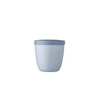 Mepal - Panier à Snack Ellipse - Contenant Alimentaire pour Conserver et Transporter des Snacks - Convient au Congélateur, au Micro-ondes et au Lave-vaisselle - 500 ml - Nordic Blue