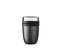 Mepal - Panier-Repas Hermétique Ellipse - Panier Repas Thermo - Tasse pour Yaourt & Soupe - 6-8 Heures Chaud & 12 Heures Froid - 500 ml - Titanium