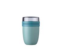 Mepal - Panier-Repas Hermétique Ellipse - Panier Repas Thermo - Tasse pour Yaourt & Soupe - 6-8 Heures Chaud & 12 Heures Froid - 500 ml - Nordic Green