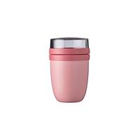 Mepal - Panier-Repas Hermétique Ellipse - Panier Repas Thermo - Tasse pour Yaourt & Soupe - 6-8 Heures Chaud & 12 Heures Froid - 500 ml - Nordic Pink