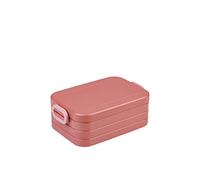 Mepal Lunch Box Midi - Lunch Box To Go - For 2 Sandwiches or 4 Slices of Bread - Snack & Lunch - Lunch Box Adults - Vivid mauve