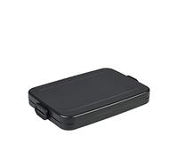 Mepal – Boîte déjeuner Take a Break Flat – 800 ml, 2 sandwichs/4 tranches – Nordic Black