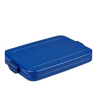 Mepal - Panier-Repas Take A Break Plate - Idéale pour le Sac à Dos ou le Sac d'Ordinateur Portable - Boîte à Déjeuner pour 2 Sandwichs ou 4 Tranches de Pain - 800 ml - Vivid Blue