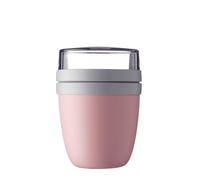 Mepal - Pot à déjeuner Ellipse - Nordic pink - bol à muesli pratique 500 ml, pot à yaourt, boîte à déjeuner - convient au congélateur, au micro-ondes et au lave-vaisselle