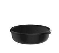 Mepal - Récipient pour micro-ondes Lumina - Boîte hermétique alimentaire avec couvercle pour frigo, congélateur, four vapeur, micro-ondes et lave-vaisselle - Bol de service - 2000 ml - Nordic black
