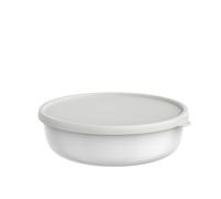 Mepal - Récipient pour micro-ondes Lumina - Boîte hermétique alimentaire avec couvercle pour frigo, congélateur, four vapeur, micro-ondes et lave-vaisselle - Bol de service - 2000 ml - White