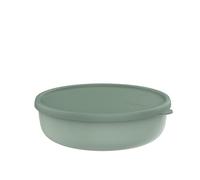 Mepal - Récipient pour micro-ondes Lumina - Boîte hermétique alimentaire avec couvercle pour frigo, congélateur, four vapeur, micro-ondes et lave-vaisselle - Bol de service - 2000 ml - Nordic sage