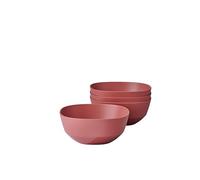 Mepal - Saladier 4 pièces Silueta - Lavable au lave-vaisselle et résistant au micro-ondes - Plat de service - Plats à tapas - Vaisselle - 750 ml - Vivid mauve