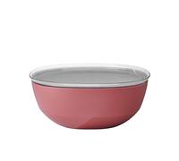 Mepal - Saladier avec couvercle Silueta - Lavable au lave-vaisselle et résistant au micro-ondes - Plat de service - Plats à tapas - Vaisselle - 5000 ml - Vivid mauve