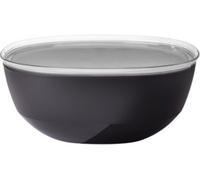 Rosti Mepal Saladier Silueta avec couvercle – 5000 ml lave-vaisselle et micro-ondes – Nordic black