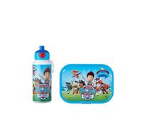 Mepal - Set Déjeuner Campus - Set de Déjeuner pour Enfants avec Bouteille de Boisson Pop-up et Panier-repas - Set de Déjeuner pour L'école - BPA-free - 400 ml + 750 ml - Paw Patrol