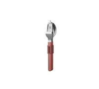 Mepal - Set de couverts 3 pièces Silueta - Lavable au lave-vaisselle - Arts de la table - Couteau, fourchette et cuillère avec support - Vivid mauve