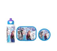 Mepal - Set de Déjeuner Enfants, Bouteille Pop-up, Panier-repas et Boîte à Fruits - Lavable au Lave-Vaisselle - 400 + 750 + 300 ml - Frozen Friends